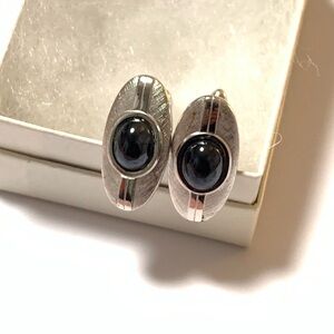 Vintage Swank cufflinks Silver-Tone